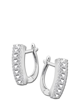 ZIRKONIASTEIN - Earrings - silberfarben