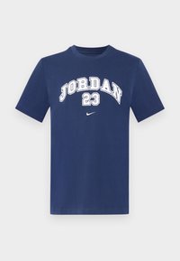 CREW - T-Shirt print - midnight navy/white