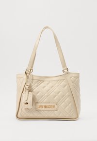QUILTED BAG - Handbag - ivory