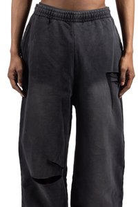 FAVELA KNEE SLIT JOGGER - Tréningruha alsók - black