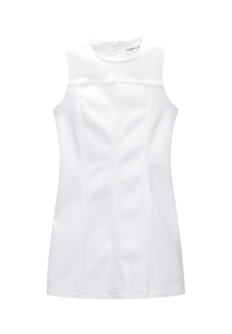 PULL&BEAR Jurk wit PULL&BEAR Jurk wit