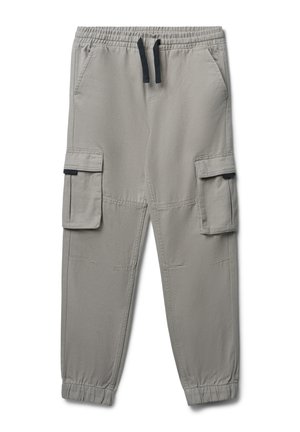 CON COULISSE - Pantaloni cargo - tabacco