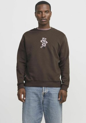 Jack & Jones Sportinis megztinis - chocolate brown