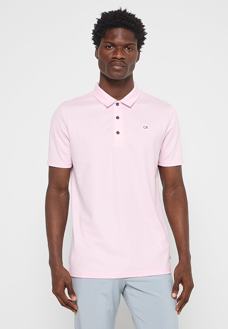 Calvin Klein Golf Poloshirt donkerroze