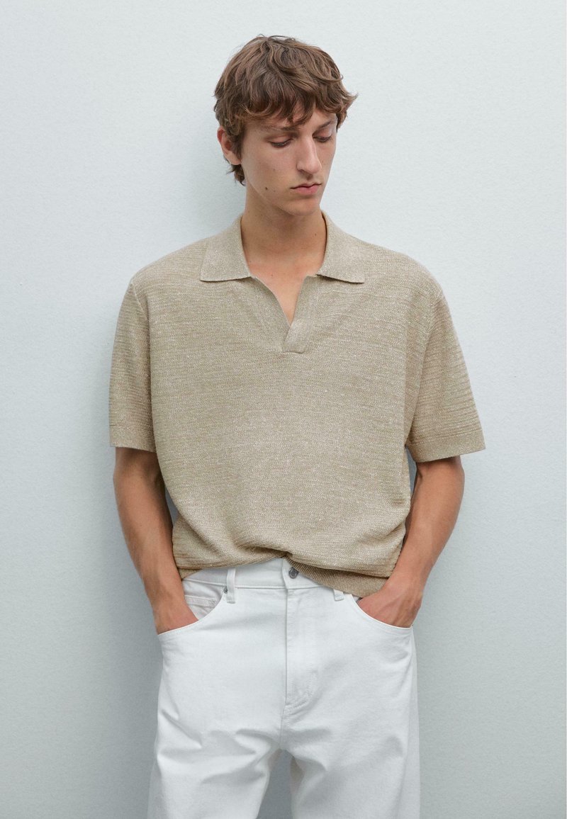 Massimo Dutti Polo - beige