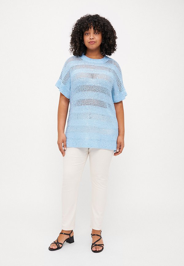 VMCLEILANI STRIPE O NECK  - Print T-shirt3