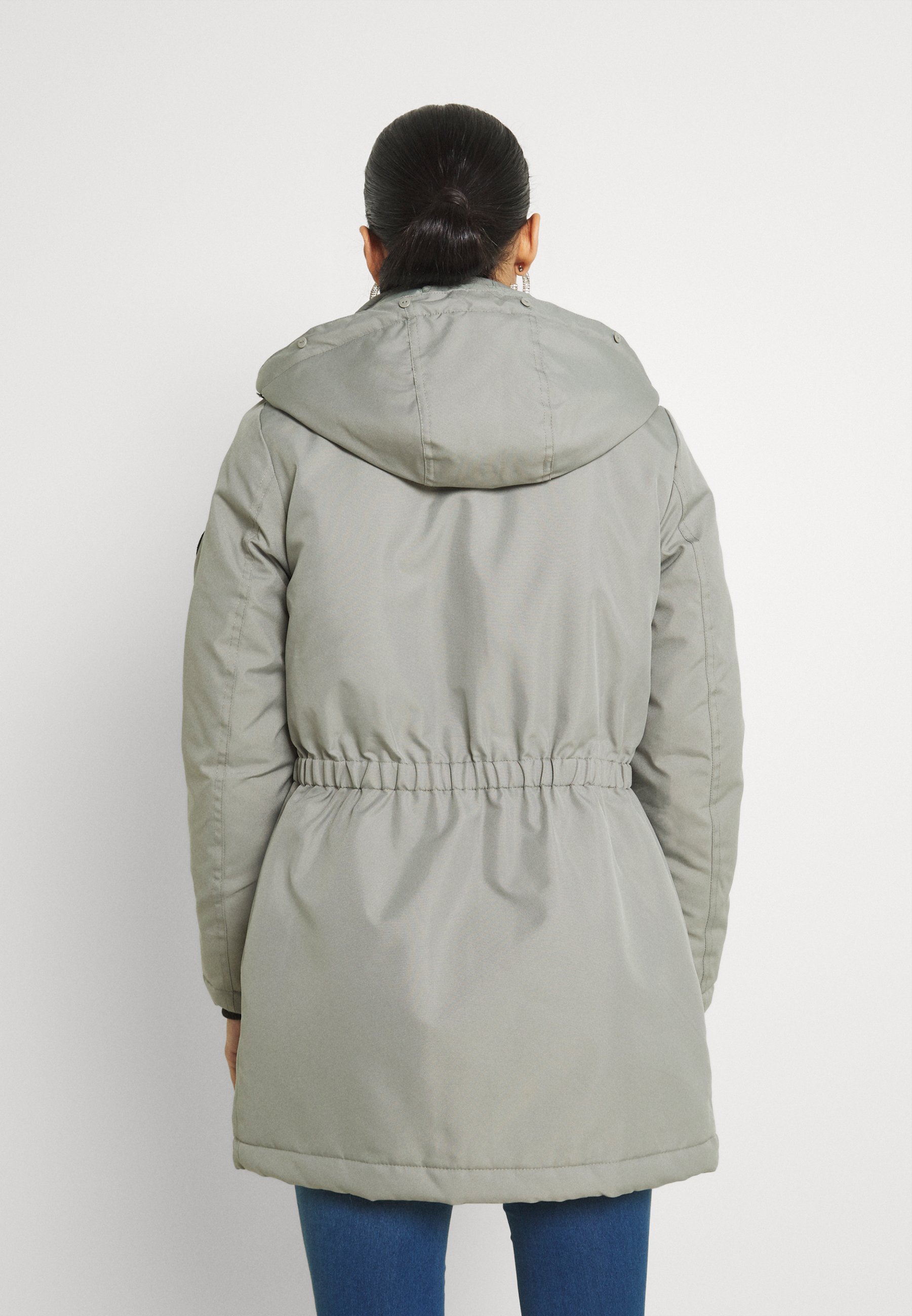 ONLY ONLIRIS - Abrigo de invierno - shadow/gris oscuro - Zalando.es