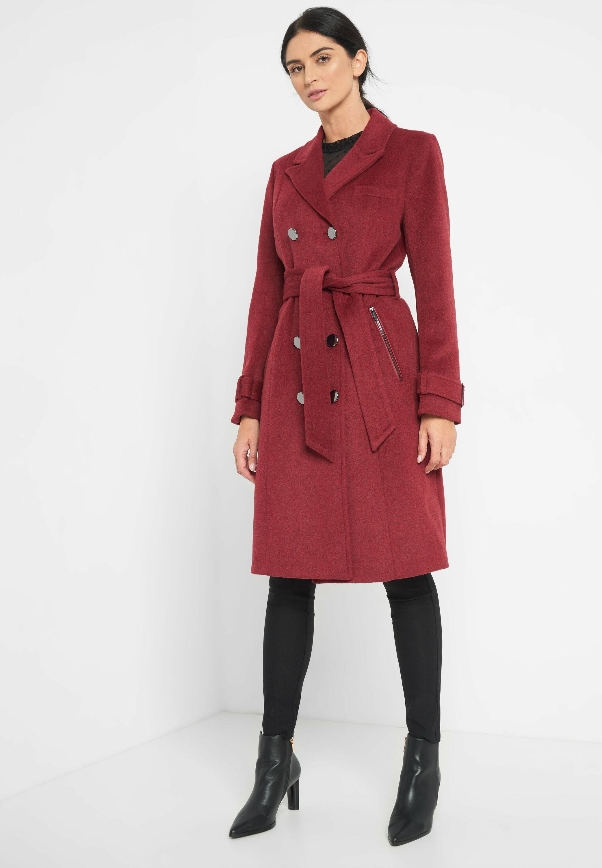 zalando roter mantel