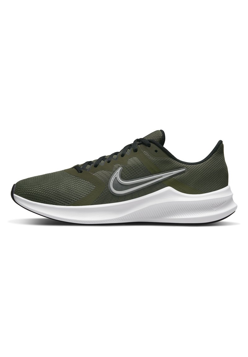 Nike Performance DOWNSHIFTER Laufschuh Trail cargo khaki/lt smoke