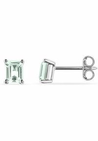 CHRIST Earrings - weißgoldfarben