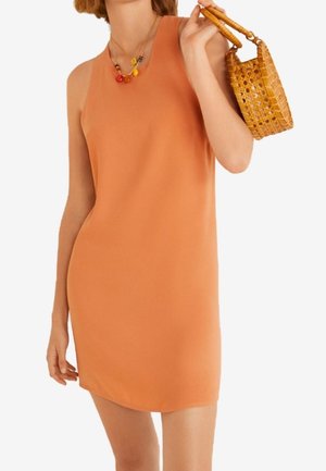 Freizeitkleid - orange