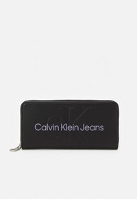 Calvin Klein Jeans - SCULPTED ZIP AROUND MONO - Maks - fashion black Miniatūras attēls 1