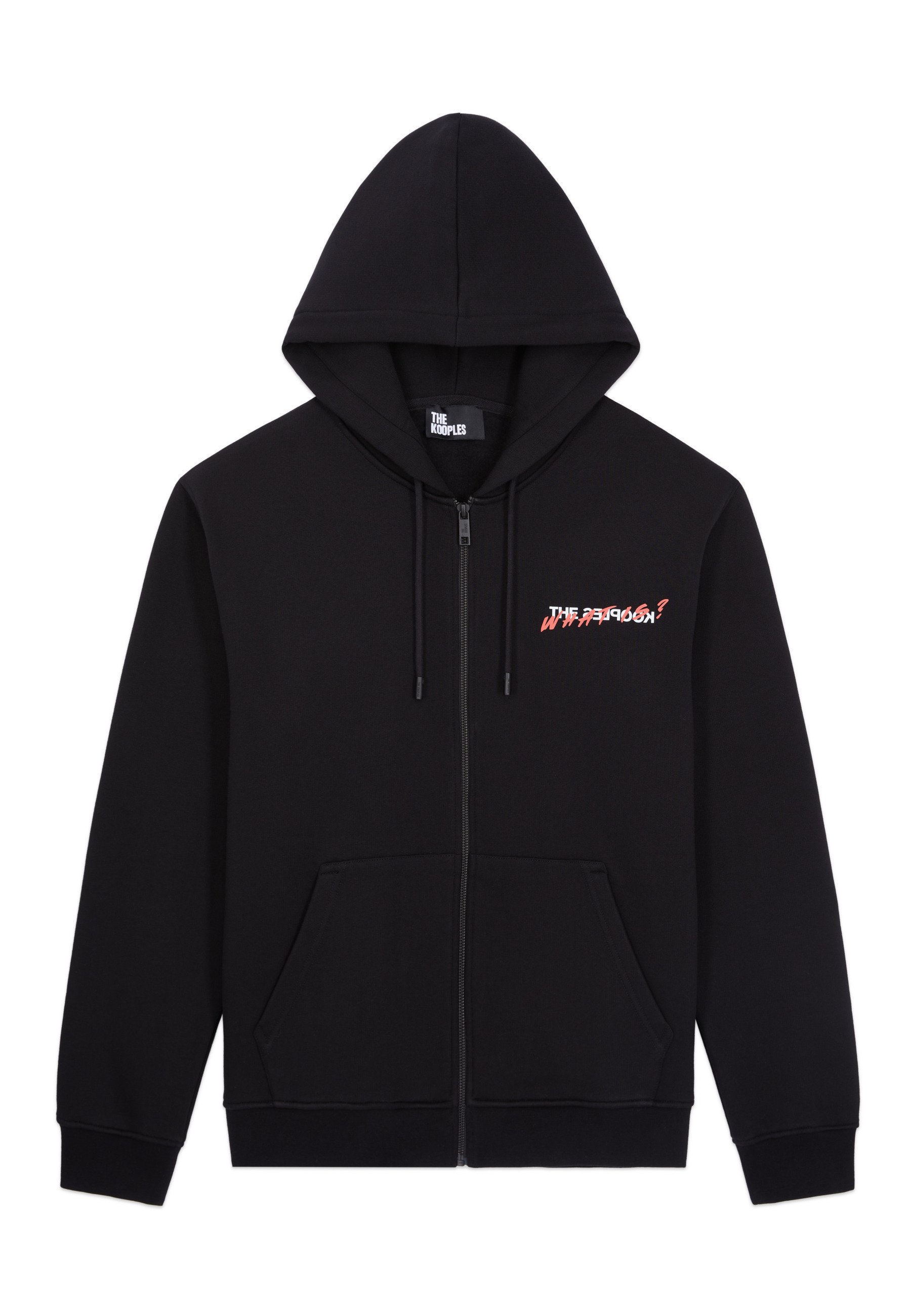 The Kooples WHAT IS ZIPPÉ THE KOOPLES Zip-up sweatshirt black