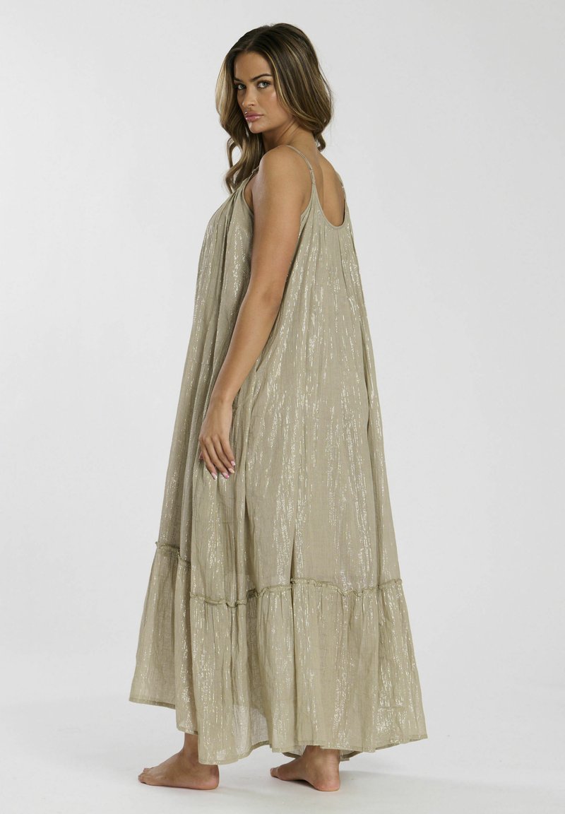 South Beach STRAPPY MAXI - Maxi dress - green - Zalando