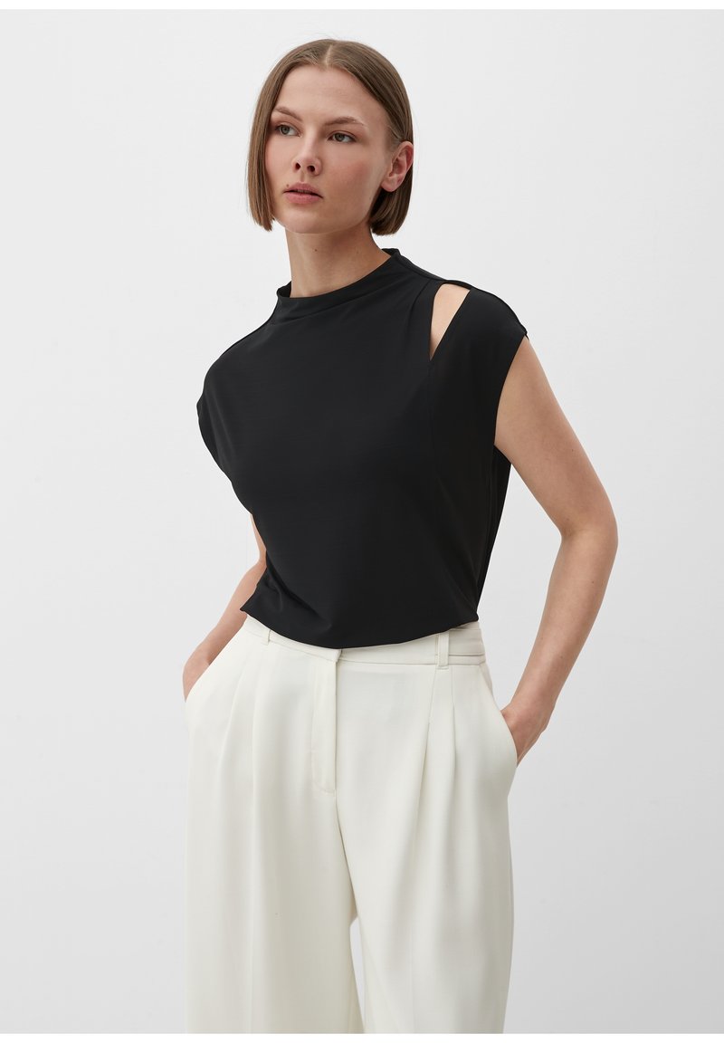 T-shirt Donna S.Oliver BLACK LABEL – Cotone, Girocollo, Essenziale, Vestibilità Comoda - 4