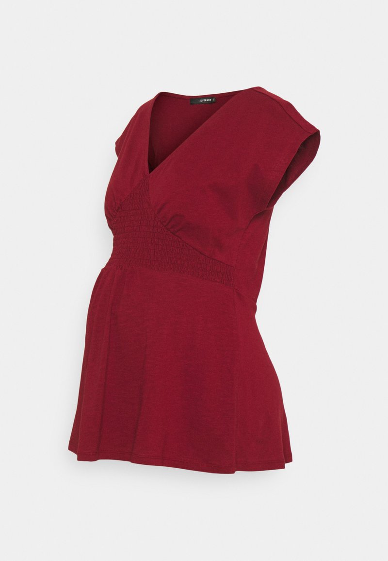 Supermom T-shirt basic rood