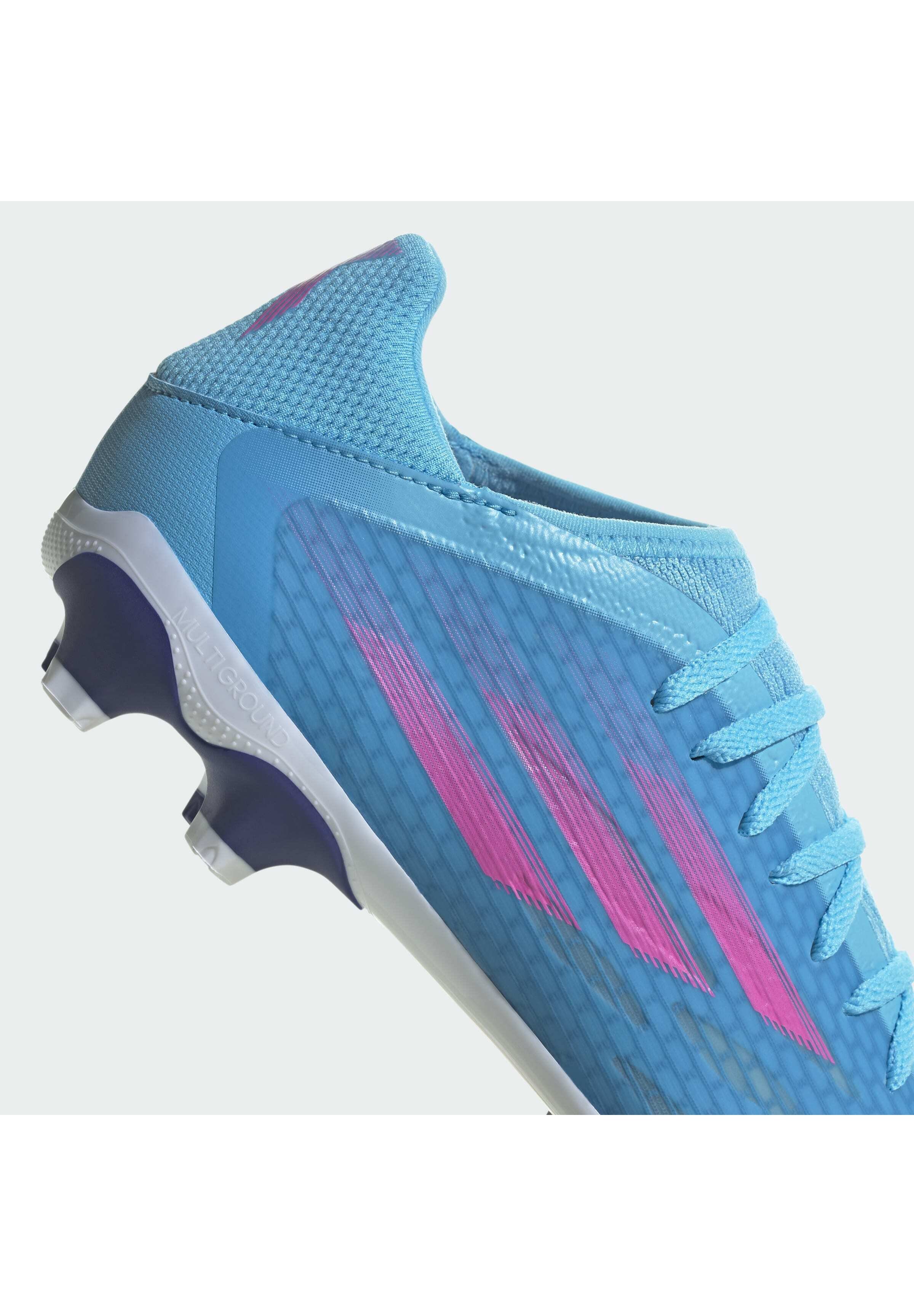 adidas Performance X SPEEDFLOW.3 MG - Botas de fútbol con tacos - blue/azul  claro - Zalando.es