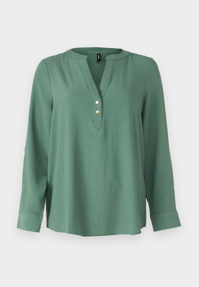 Vero Moda Petite Blouse donkergroen Vero Moda Petite Blouse donkergroen