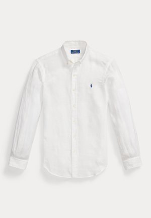 Polo Ralph Lauren SLIM FIT LINEN SHIRT - Camicia - white