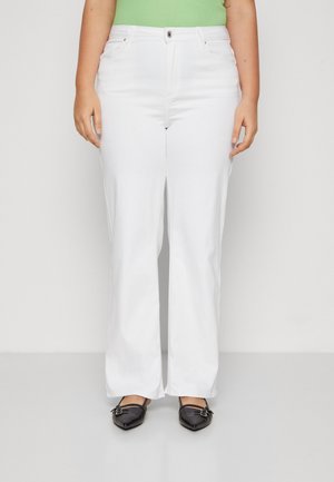 Straight leg jeans - white
