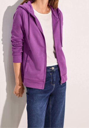 Sweat zippé - mottled purple