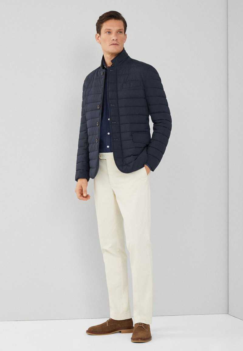 Hackett London Winterjas donkerblauw