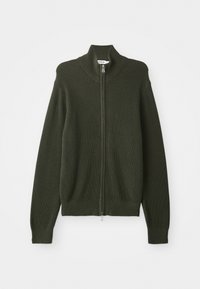 ALEXIS FULL ZIP CARDIGAN - Kardigan - forest green