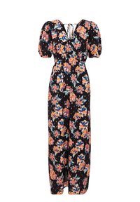 BONOBO Jeans MIT KURZEN ÄRMELN - Robe longue - noir