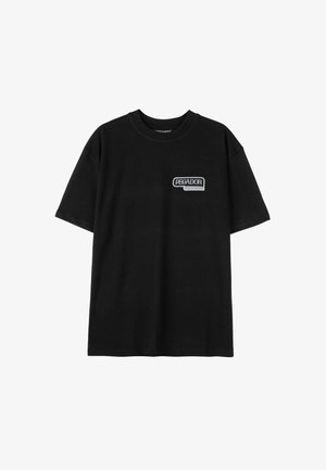 Pegador, OVERSIZED TEE NAPIER - T-shirts print - schwarz