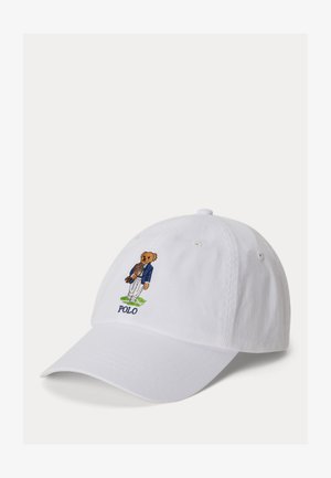 Polo Ralph Lauren, WIMBLEDON POLO BEAR TWILL CAP - Gorra - white