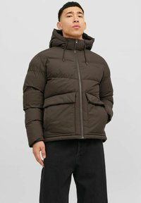 Jack & Jones - JORVESTERBRO PUFFER - Winterjas - chocolate brown Miniatuurafbeelding 1