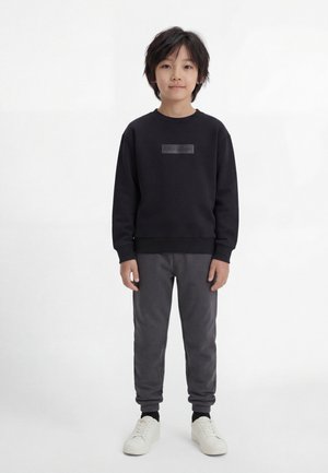 NEW BOX LOGO UNISEX - Mikina - black beauty