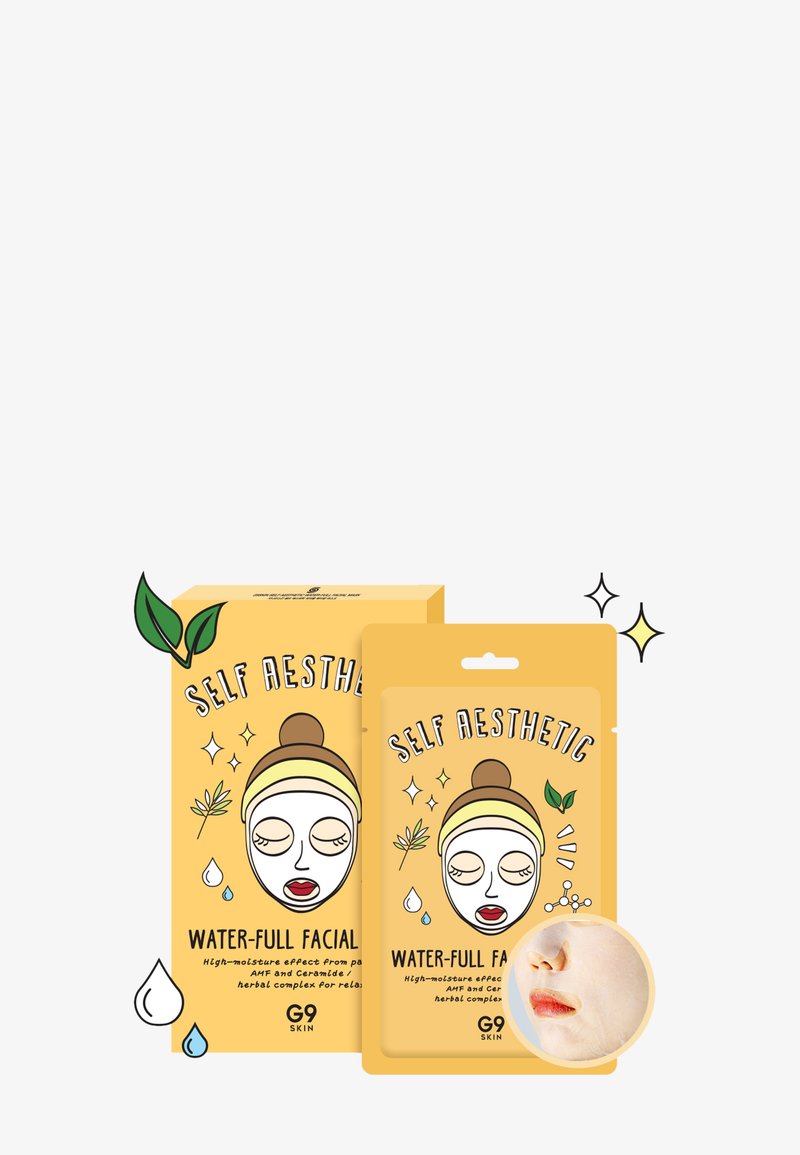 G9 - SELF AESTHETIC WATERFUL FACIAL MASK 5 UNITS BOX - Ansiktsvårdsset, Förstora