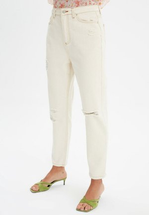 Jean droit - off-white