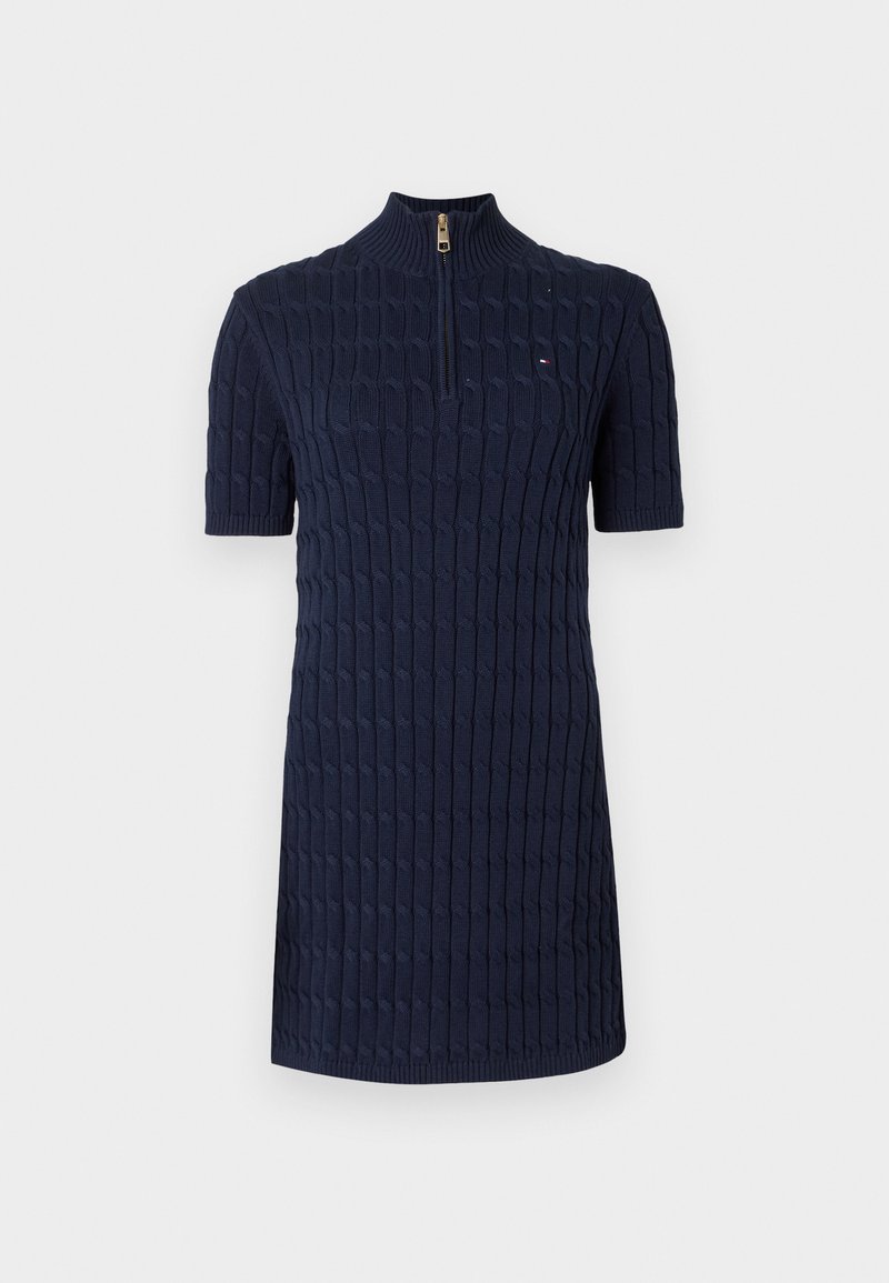 Tommy Hilfiger Gebreide jurk donkerblauw
