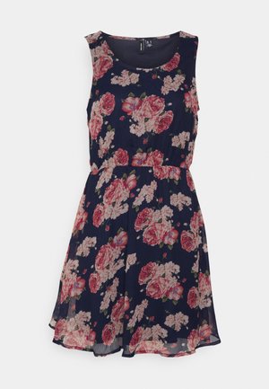 VMKAYA SHORT DRESS - Vardagsklänning - navy blazer