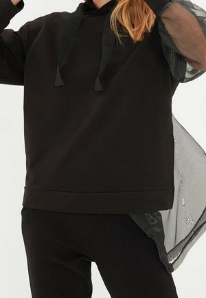 Kapuzenpullover - black