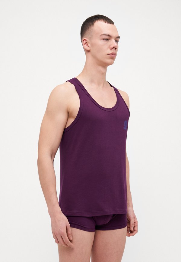 TANK TOPEKA NEW LOGO - Undershirt - dark aubergine2