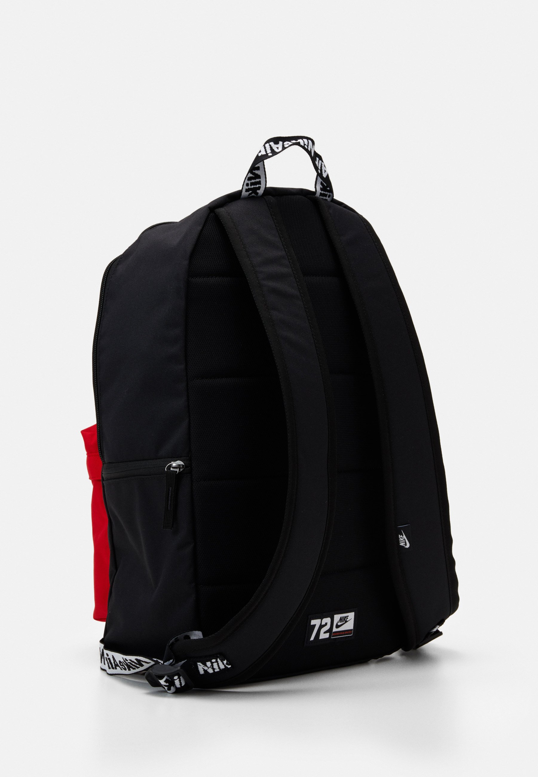 Nike Sportswear AIR HERITAGE UNISEX - Mochila - black/university red/negro  - Zalando.es