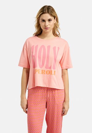 Smith&Soul Print T-shirt - coral