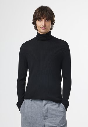 RICHARD - Striktrøje - black