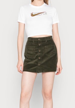 T-shirt med print - white