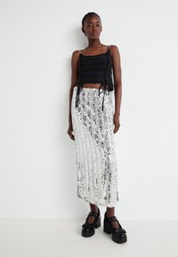 Koi Footwear TIRA RUFFLE MARY JANE DARK DELIGHTS EDITION - Platåsko - black