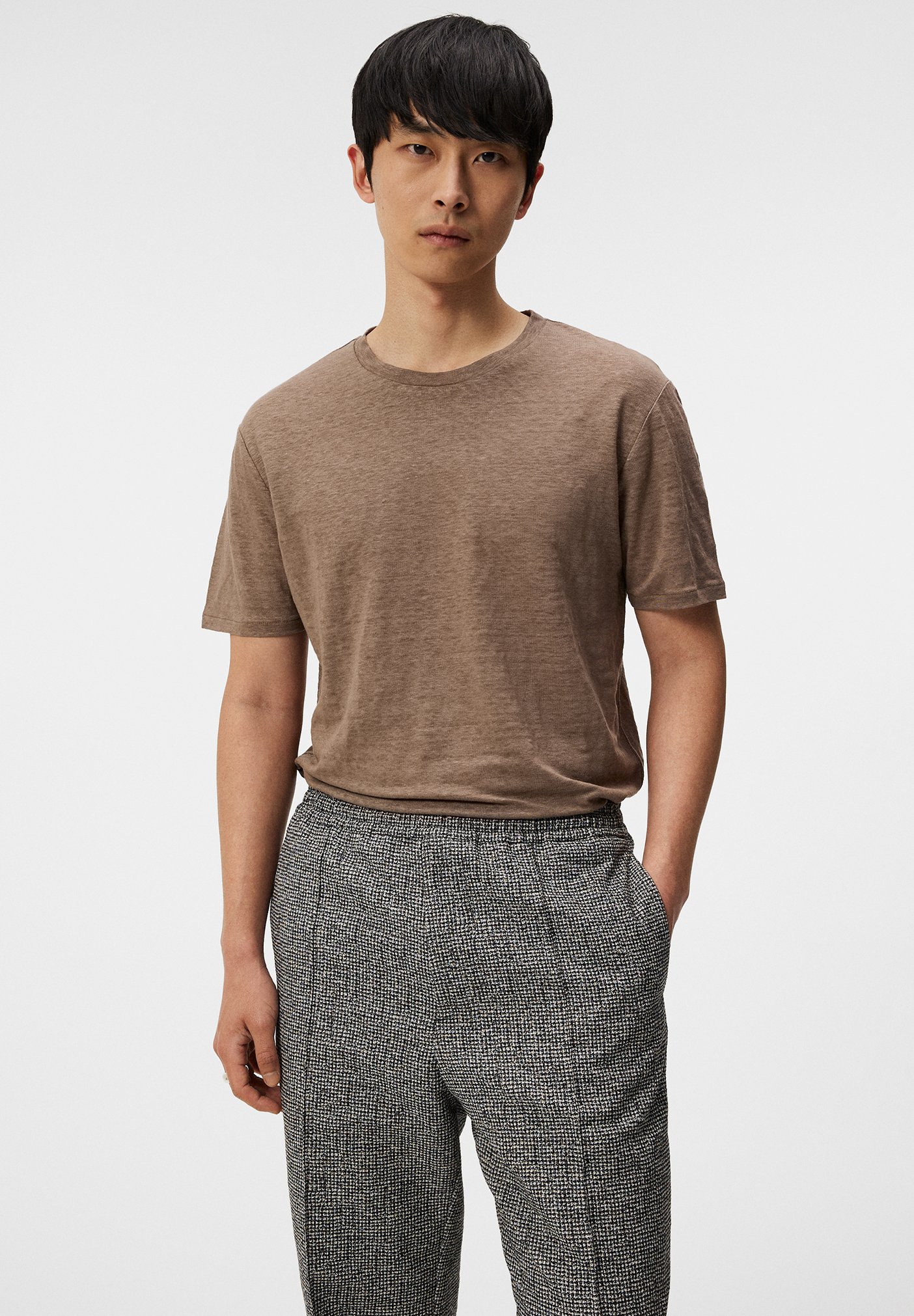 J.LINDEBERG COMA - Basic T-shirt - walnut/brown - Zalando
