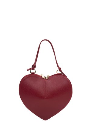 W KSZTAŁCIE SERCA ZE  - Handbag - red