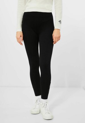 Leggings - Trousers - black