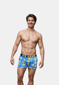 Mr Ukko 3 PACK SMILEY - Boxers - smiley blue