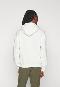 Champion ICONS HOODIE TONAL LOGO LARGE - Felpa - white/multicolor