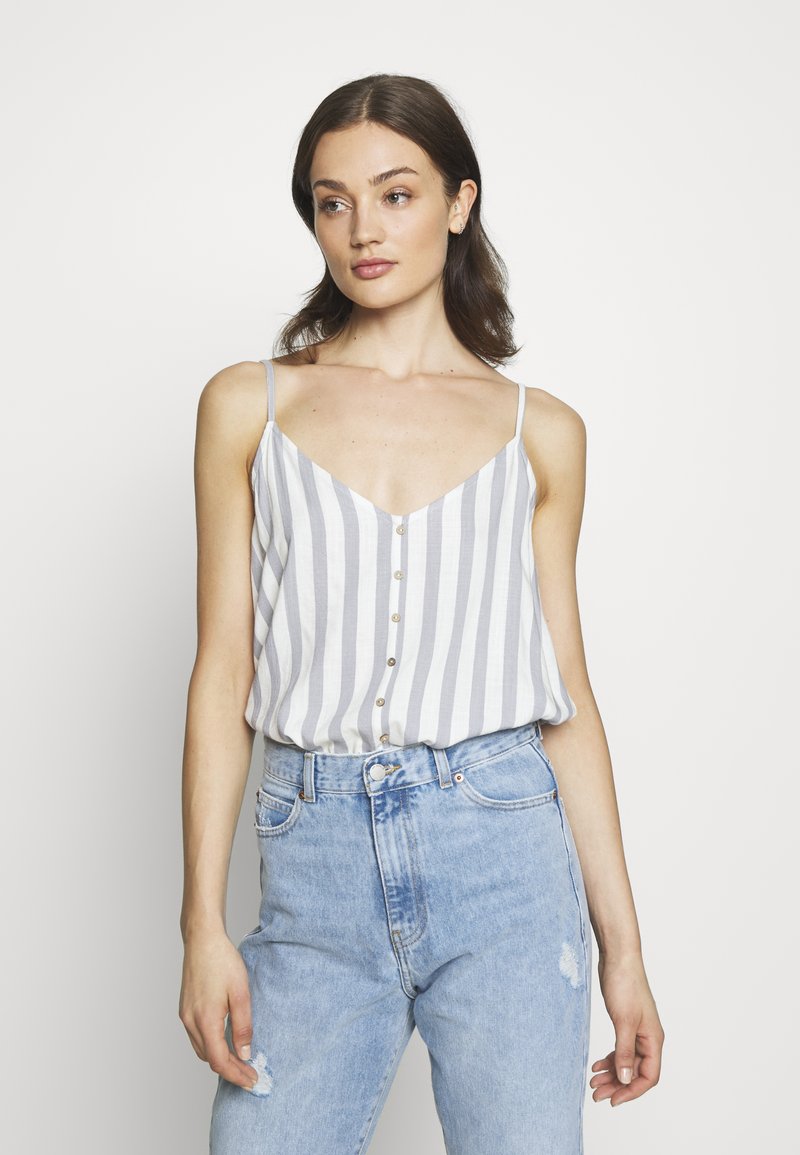 ONLY ONLASTRID SINGLET - Top - cloud dancer