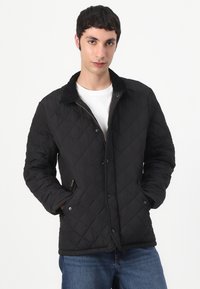 Barbour CHELSEA QUILTED JACKET - Könnyű dzseki - black